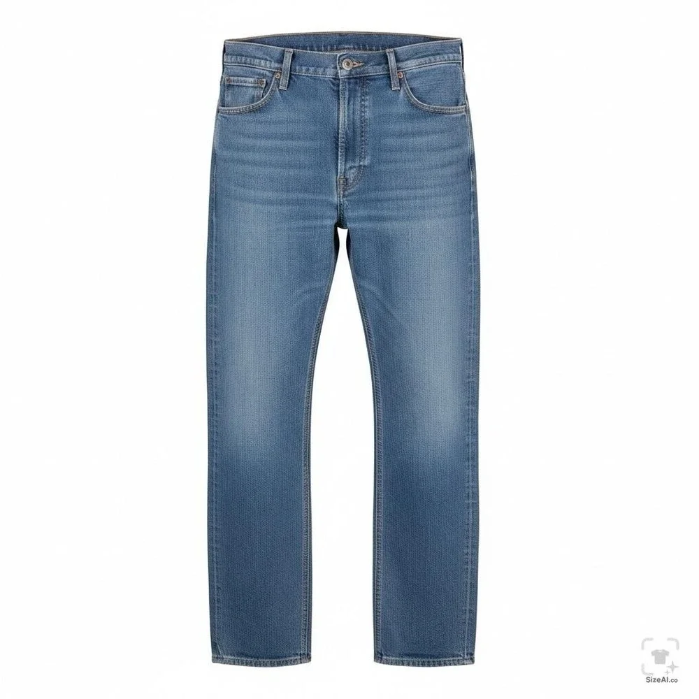 Levis 541 Jeans Mens 40x28 Blue Denim Medium Wash Athletic Fit Tapered Stretch